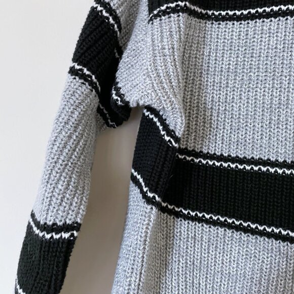 GAP Stripped knit cardigan, Open front long cardigan ✿ - Picture 4 of 8
